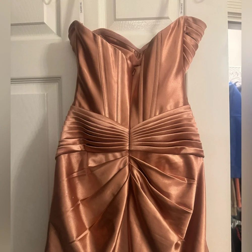 Sherri Hill strapless homecoming dress - Picture 4 of 4